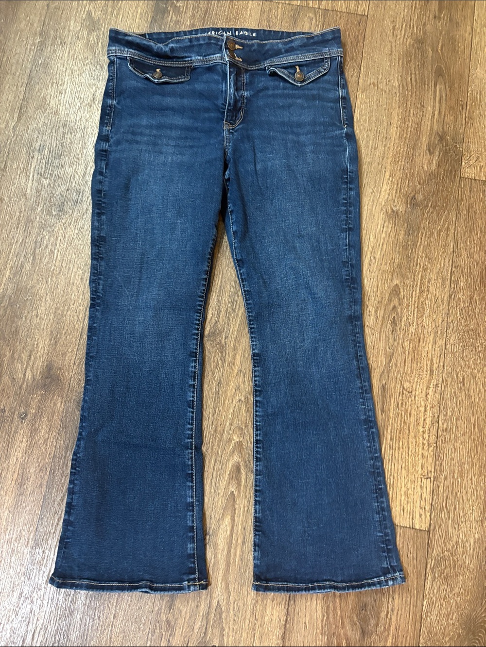 American Eagle Outfitters Dark Indigo Bootcut Jeans